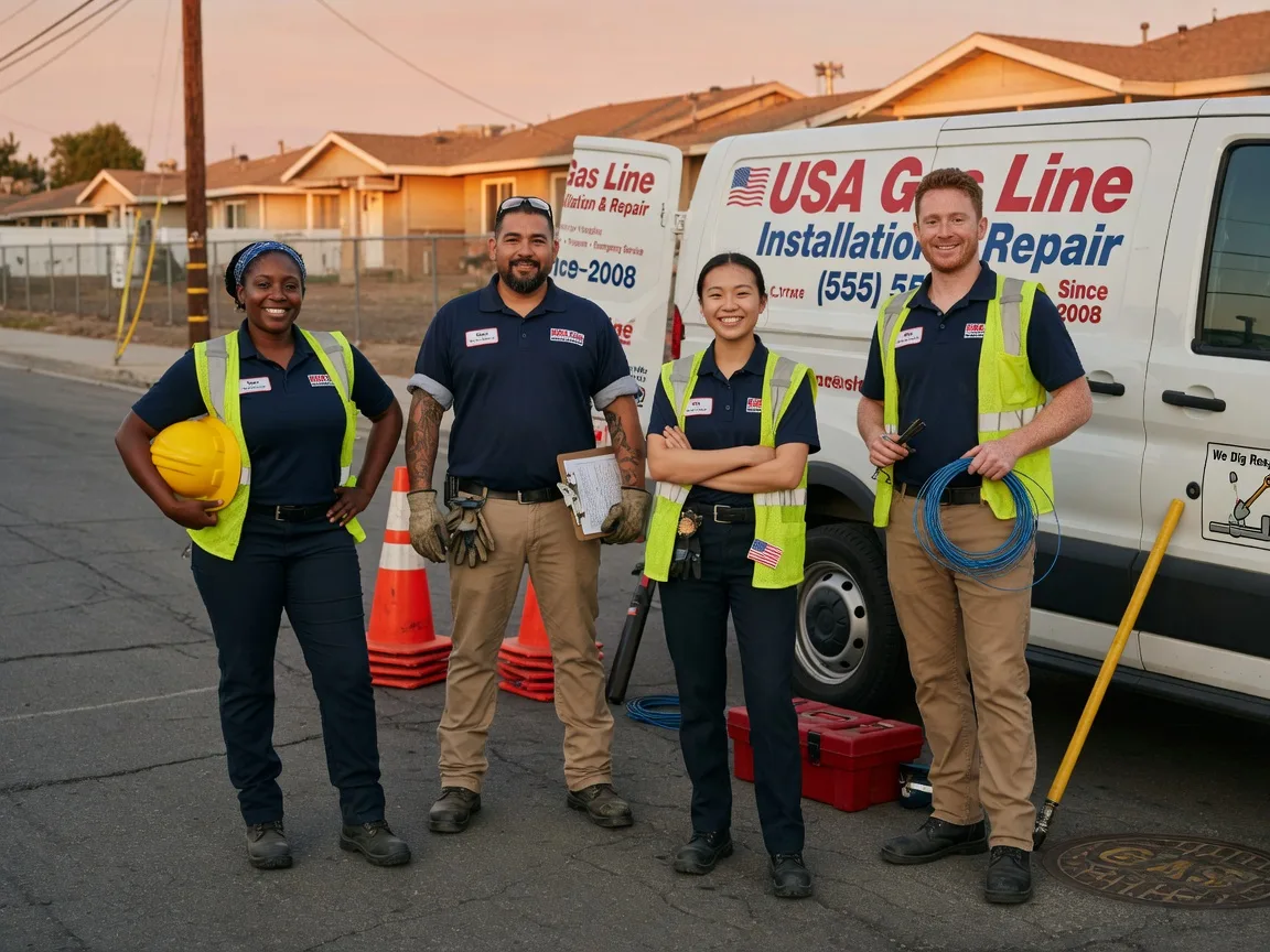 Gas Line Installation company in Mount Victoria, MD